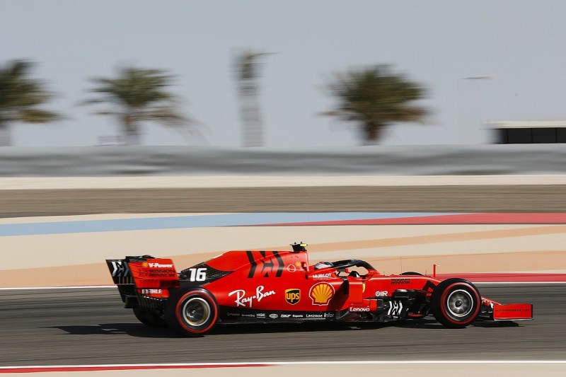 Bahrain Grand Prix: Charles Leclerc leads Ferrari practice one-two