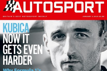 January 3 Autosport magazine issue delayed in some areas after fire