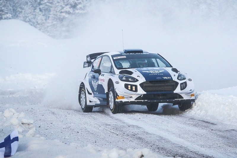Bottas claims stage win, finishes fifth on rallying debut in Fiesta