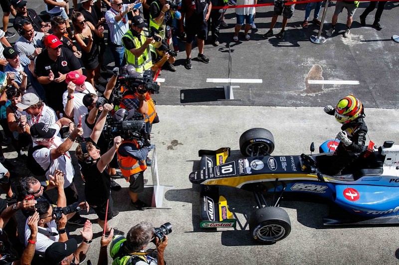 Liam Lawson beats Ferrari's Marcus Armstrong to Toyota Racing Series title
