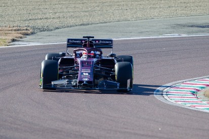First pictures of Alfa Romeo 2019 Formula 1 car on track