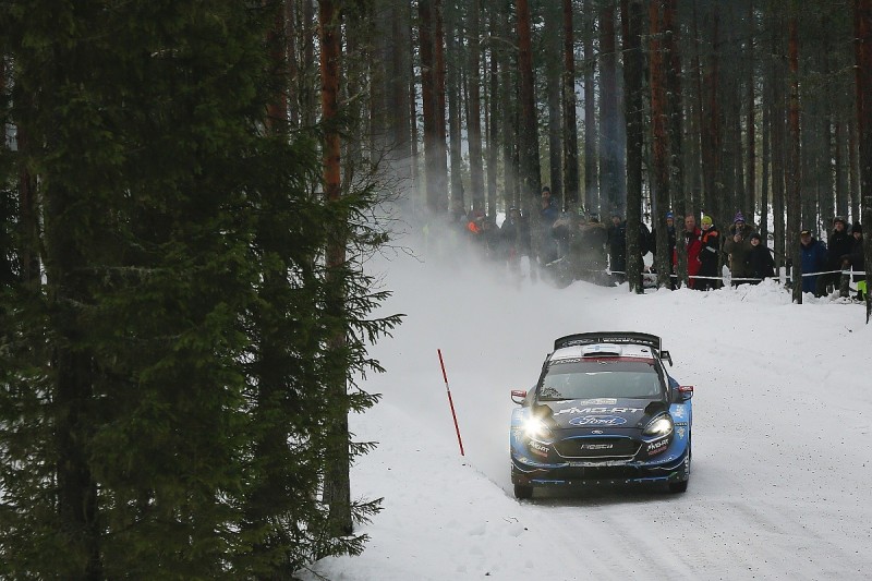 WRC Rally Sweden: Teemu Suninen error leaves Ott Tanak in big lead