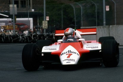 John Watson's 1982 Detroit win McLaren Formula 1 car back in action
