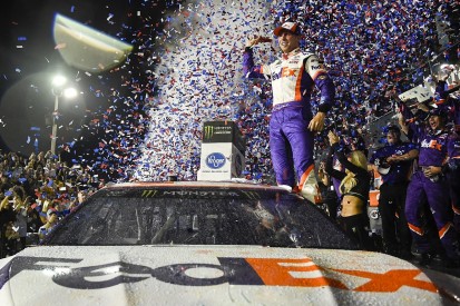 NASCAR Daytona 500: Denny Hamlin leads Joe Gibbs Racing 1-2-3