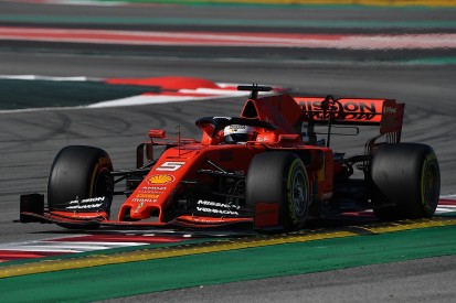 F1 testing: Ferrari and Sebastian Vettel dominate first morning