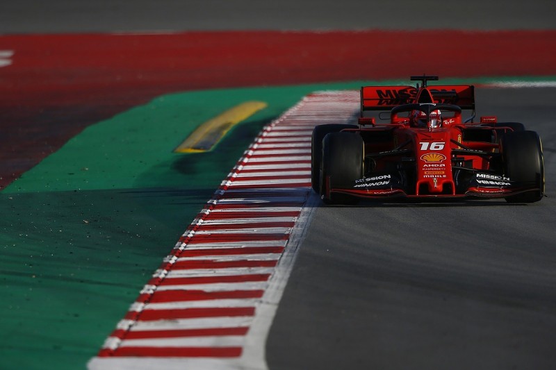 Barcelona F1 test report: Leclerc leads Norris, Gasly crashes