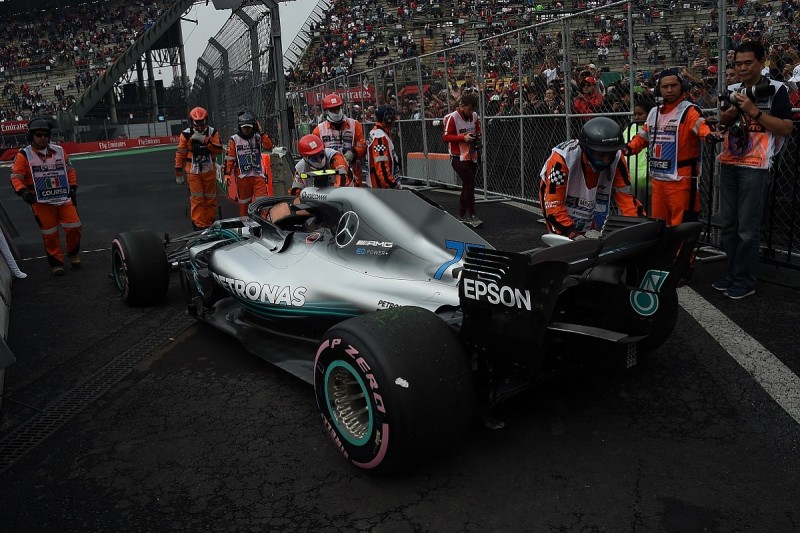 Mercedes: No F1 failures like Bottas's in Mexico for 'many years'