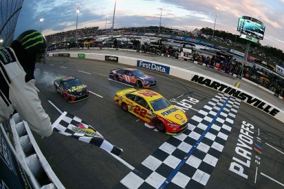 Martinsville NASCAR: Logano wins after last-corner Truex collision