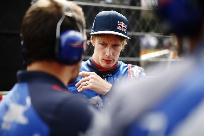 Toro Rosso's Brendon Hartley realised he must defend himself in F1