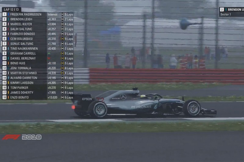 Mercedes drivers sweep controversial second F1 Esports event