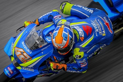MotoGP Malaysia: Rins set fastest FP2 time on pitlane fire bike