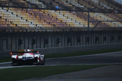 Extra practice for LMP1 cars at Shanghai World Endurance round