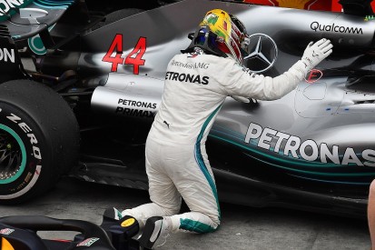 Lewis Hamilton's engine one lap away from failure in Brazilian GP