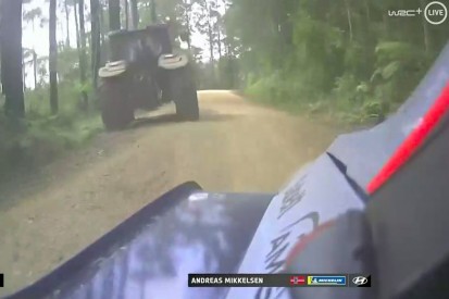 WRC Rally Australia: Tractor on stage influenced Mikkelsen crash