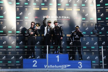 Lamborghini World Finals: Leaders' collision hands Dorr car win