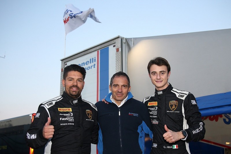 Altoe and Zampieri on pole for Lamborghini World Finals Pro races
