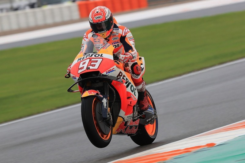 Valencia MotoGP: Marc Marquez happy to 'save' result after Q2 crash