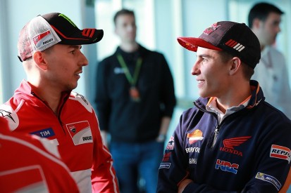 Marquez, Lorenzo not 100% fit for MotoGP post-season Valencia test