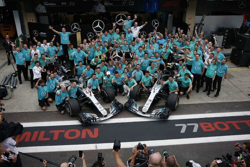Mercedes F1 team to 'go for broke' now 2018 titles are secured