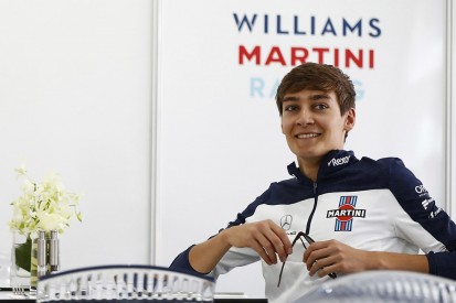 George Russell explains his Williams F1 PowerPoint presentation