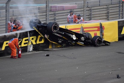 Nico Hulkenberg crash: Renault F1 driver couldn't see Romain Grosjean