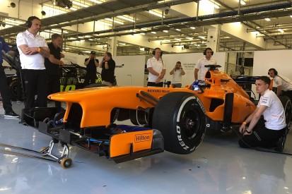 Fernando Alonso back in F1 cockpit for run in 2013 McLaren-Mercedes
