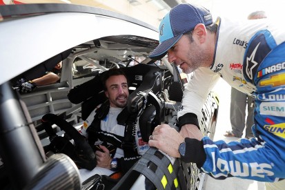 Jimmie Johnson and Fernando Alonso begin F1/NASCAR car swap