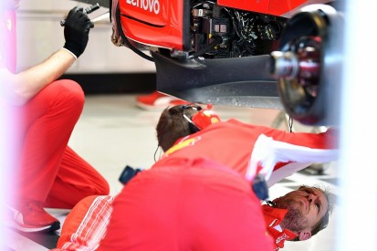 Damaged parts set back Vettel's running in Abu Dhabi F1 tyre test