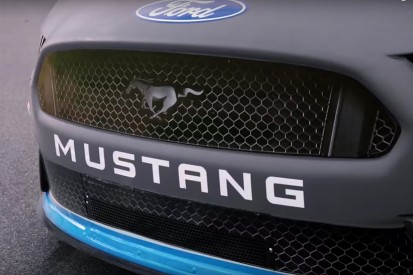 NASCAR Cup champion Logano gives new 2019 Ford Mustang first outing