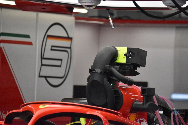 New Ferrari F1 airbox device prompts fresh camera intrigue