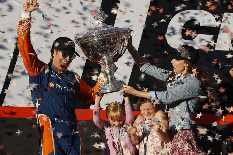 Sonoma IndyCar: Scott Dixon gets fifth title, Rossi fightback fails