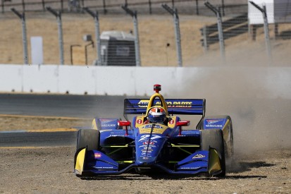 Rossi had '1% shot' at IndyCar title after Sonoma team-mate clash