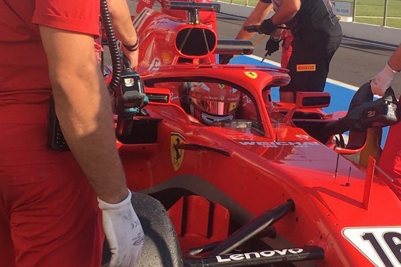 Leclerc completes two GP distances for Ferrari in Pirelli Ricard test