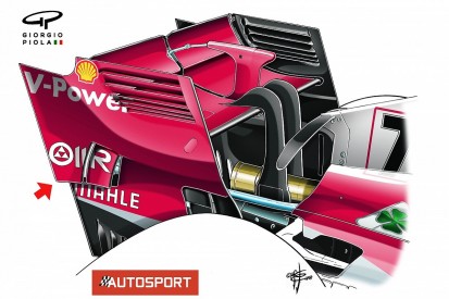 Ferrari becomes latest F1 team to copy McLaren's rear wing idea