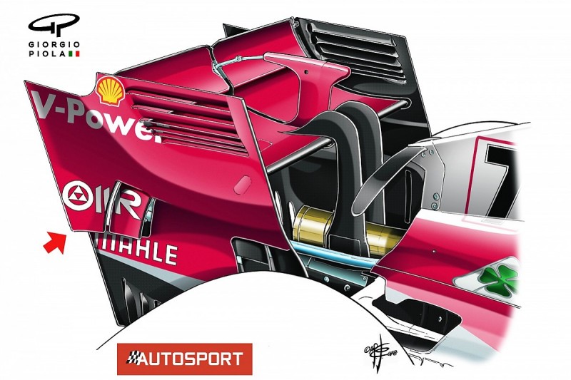 Ferrari becomes latest F1 team to copy McLaren's rear wing idea