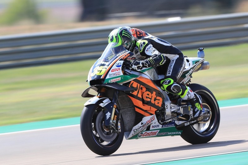 MotoGP Aragon: Crutchlow fastest in FP3, factory Yamahas to contest Q1