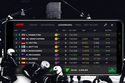 Formula 1 makes old live timing app available again after problems