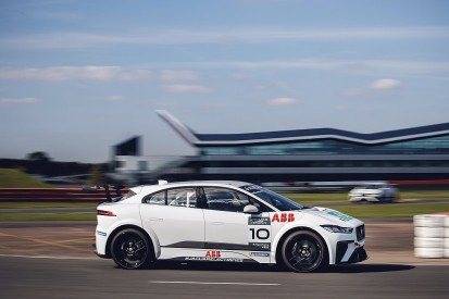 Jaguar completes first I-PACE eTrophy Series test at Silverstone