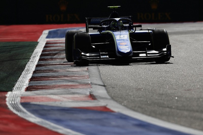 F2 Sochi: Norris fastest in practice after McLaren F1 FP1 outing