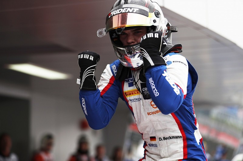GP3 Sochi: Trident's Beckmann snatches win from Mawson on final lap