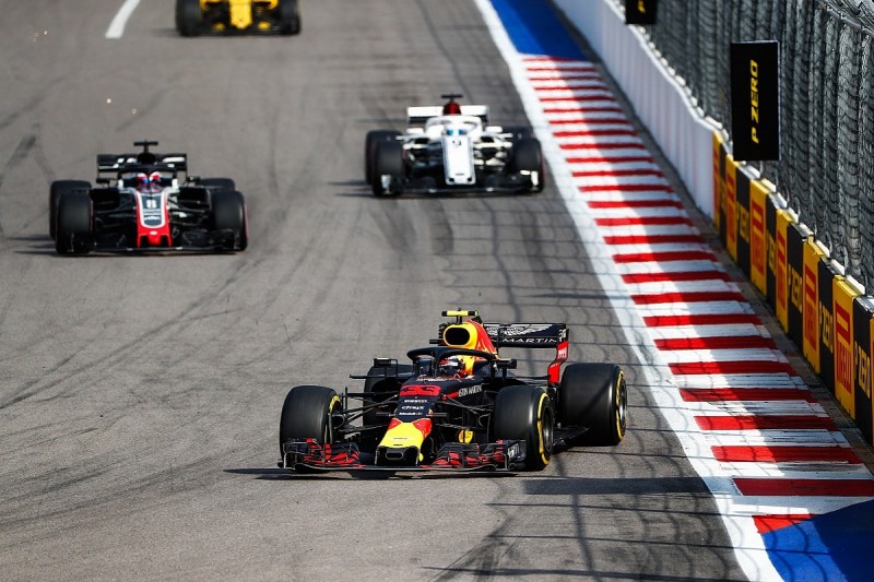 Red Bull: Verstappen's Russian GP start like watching wet F1 race