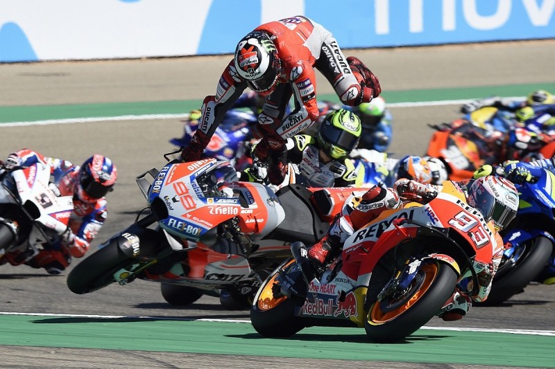 Lorenzo still blames Marquez for Aragon MotoGP crash and injury