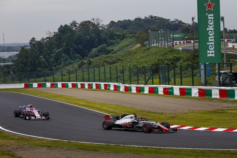 Haas drivers hail 'surprising' Force India pace in recent F1 races