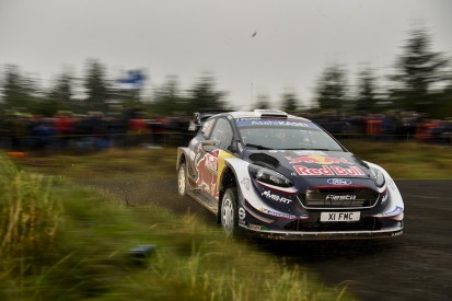 Rally GB: 2017 winner Evans forced to retire with suspected misfire