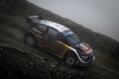 Rally GB: Ogier holds slim lead over Latvala after Tanak's exit