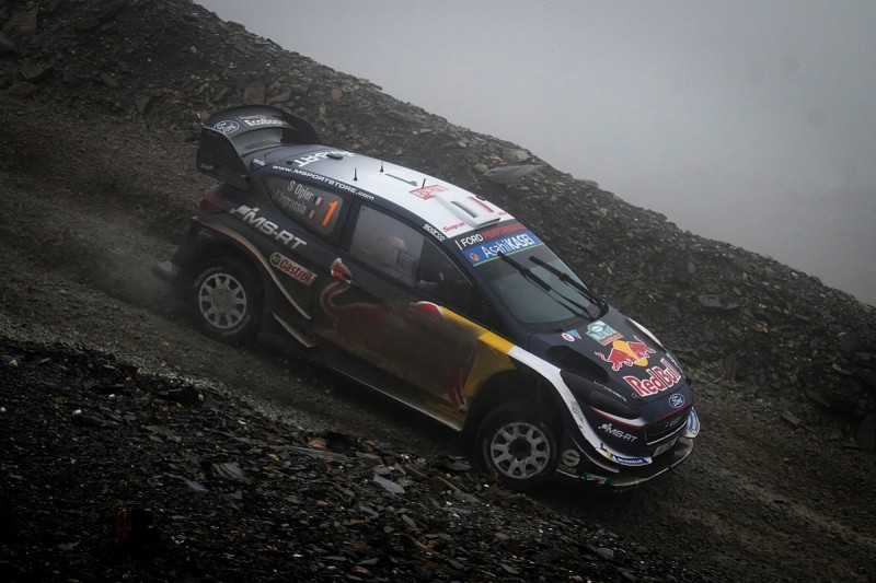 Rally GB: Ogier holds slim lead over Latvala after Tanak's exit