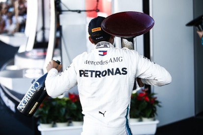 Lewis Hamilton didn't expect Sebastian Vettel to tail off
