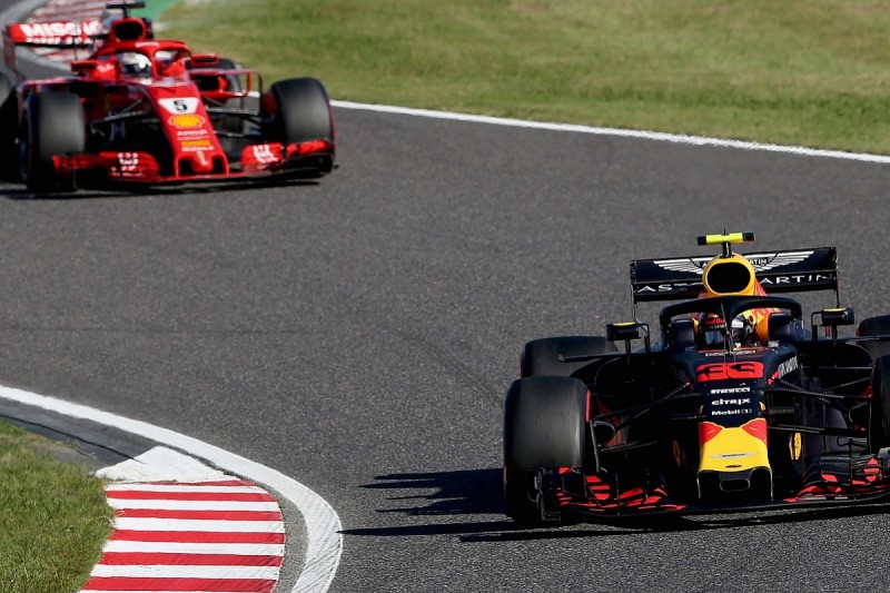 Red Bull calls Vettel's Japanese GP move on Verstappen 'optimistic'