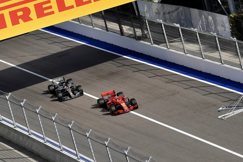 Double-moves like Vettel's on Hamilton in Russia clarified by FIA