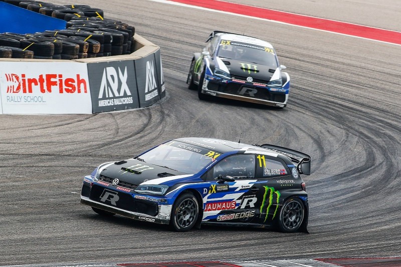 WRX Germany: Volkswagen duo dominate first day of action